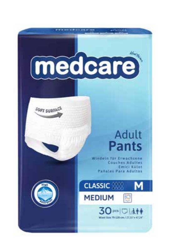 Підгузки-трусики для дорослих Medcare Classic М